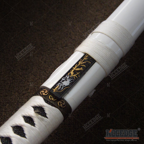 41" HANDMADE ONIKIRI BUSHIDO Japanese Katana NINJA SWORD w/ THROWING DAGGER Carbon Steel Sharp Blade